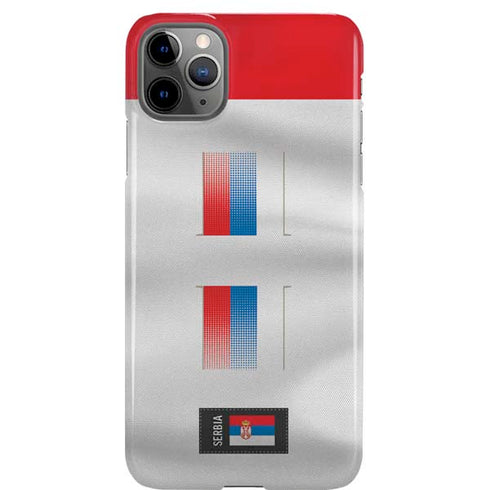 Serbia Soccer Flag iPhone 11 Pro Max Lite Case